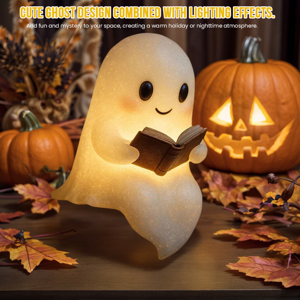 Cute LED Ghost Night Light Warm Light