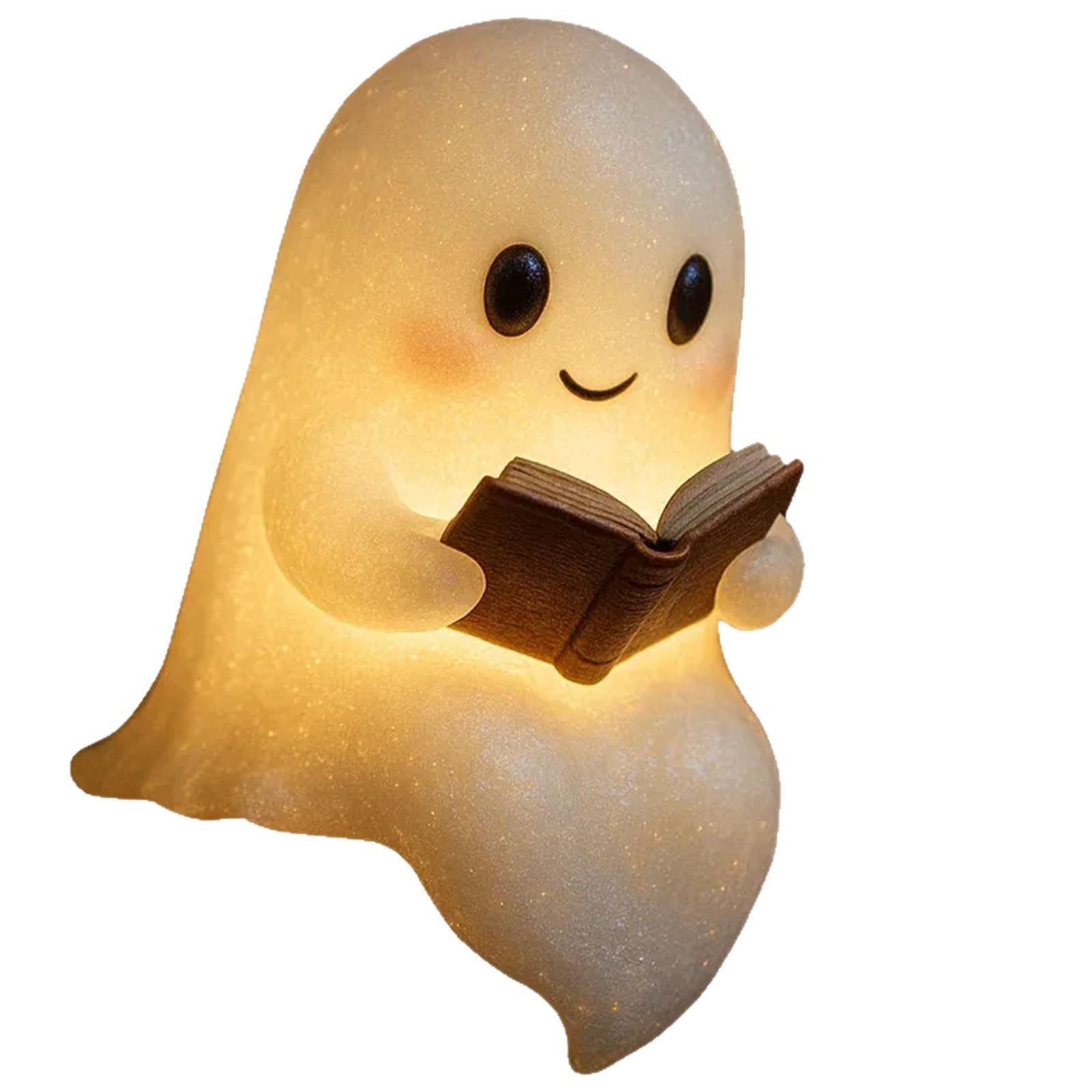 Cute LED Ghost Night Light Warm Light